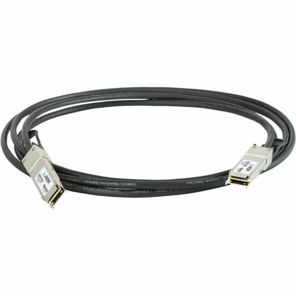 Axiom Memory - Q28P-100G-C1M-AX 100GBASE-CR4 QSFP28 Passive DAC Cable 1m - 3.28 ft Twinaxial Network Cable for OEM Module, Switch, Router, Network Device - First End: 1 x QSFP28 Network - 100