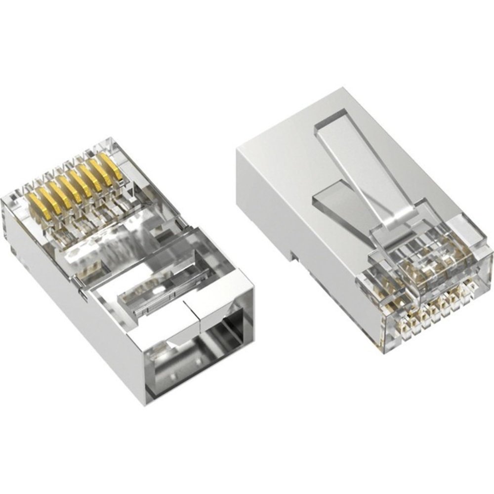 Axiom Memory - RJ45C6SF100-AX - Axiom Network Connector - 100 Pack - Clear