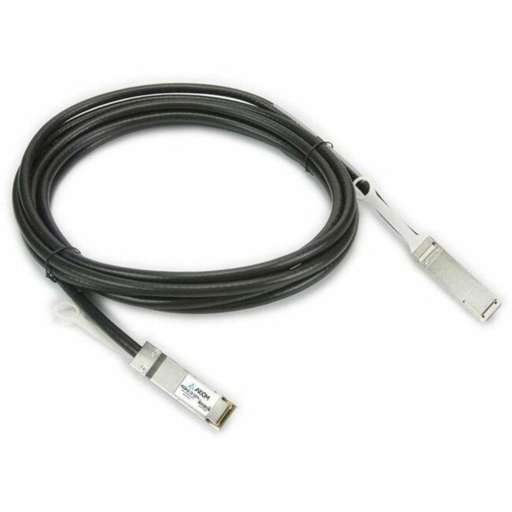 Axiom Memory - 40G-QSFP-C-0101-AX 40GBASE-CR4 QSFP+ Passive DAC Cable Brocade Compatible 1m - 3.28 ft Twinaxial Network Cable for Switch, Router, Network Device, OEM Module - First End: 1 x