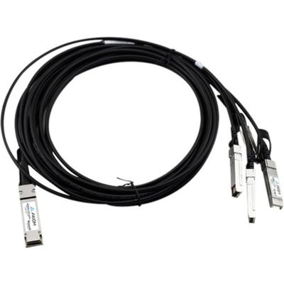 Axiom Memory - X66120-5-AX 40GBASE-CR4 QSFP+ to 4 10GBASE-CU SFP+ Passive DAC NetApp Compatible 5m - 16.40 ft Twinaxial Network Cable for Network Device, Router, Switch - First End: 1 x QSFP+