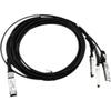 Axiom Memory - X66120-5-AX 40GBASE-CR4 QSFP+ to 4 10GBASE-CU SFP+ Passive DAC NetApp Compatible 5m - 16.40 ft Twinaxial Network Cable for Network Device, Router, Switch - First End: 1 x QSFP+ view 1