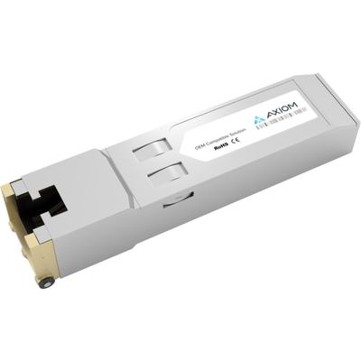 Axiom Memory - AXG93785 1000Base-T SFP Transceiver for Netgear - AGM734 - TAA Compliant - for Data Networking - 1 x RJ-45 1000Base-T LAN - Twisted PairGigabit Ethernet - 1000Base-T - TAA