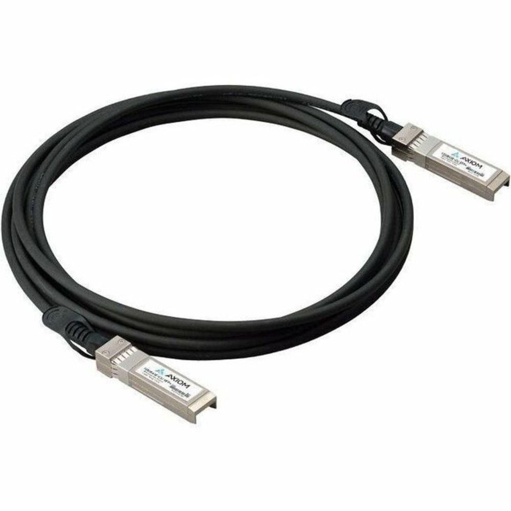 Axiom Memory - 10G-DACP-SFPZ5M-AX 10GBASE-CU SFP+ Passive DAC Twinax Cable Extreme Compatible 0.5m - 1.64 ft Twinaxial Network Cable for Router, Switch, OEM Module, Network Device - First End: