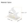 uxcell Adjustable Cable Clips, 10pcs 17-20mm Self-Adhesive Cable Clamp Wire Clamps Cable Organizer Cord Clips for Wire Management, White view 2
