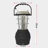 QIYUDS LED Solar Lantern,Outdoor Camping Light, Tent Light, Super Bright Rechargeable Emergency Light, USB Rechargeable, for Hurricane Emergency, Hiking view 2