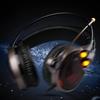 LEONYS Gaming Headset with Microphone,Head Set Gaming Headsets with Surround Sound Stereo, Headset with Noise Canceling Mic & LED Light Headset with Headset Stand Accessories (Color : Blue) view 4