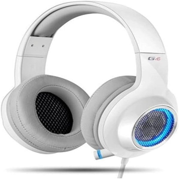 LEONYS Gaming Headset with Microphone, 7.1 Virtual Surround Sound Over Ear Headphones Soft Memory Earmuffs,The Earcups Were Designed with The Stylish LED Light Suitable for Those Who Like To Play Game