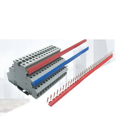 100-pin Edge Inserting Short Connector Connecting Strip L Shape Short Splice Strip for DIKD1.5 Terminal UK2.5B