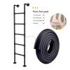 Rv Bunk Ladder 48 55 Inch 60 63 72 80 91" Basement Egress Ladder, Black Floor Standing Window Well Ladder 3 4 5 6 10 12 Step Ladders with Mount Discs, Adults Kids Safety Climb Stool (Color : Black, view 4