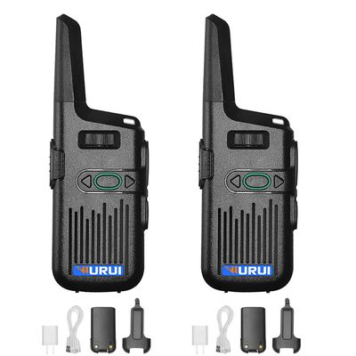 2 pcs wurui TXQ V60 Dual ptt walkie Talkie Mini Two Way Radio Commutator ham Portable uhf Handy 10km Professional Long Range Hunting (2standard)