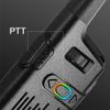 2 pcs wurui TXQ V60 Dual ptt walkie Talkie Mini Two Way Radio Commutator ham Portable uhf Handy 10km Professional Long Range Hunting (2standard) view 3
