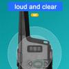 2 pcs wurui TXQ V60 Dual ptt walkie Talkie Mini Two Way Radio Commutator ham Portable uhf Handy 10km Professional Long Range Hunting (2standard) view 4