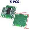 5PCS PAM8403 Super Mini Digital Amplifier Board 2 x 3W Class D Digital Amplifier Board efficient 2.5 to 5V USB Power Supply view 2
