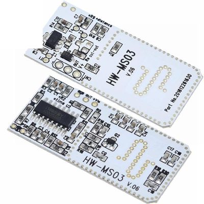 High Performance Motion Sensor Module Radar Motion Sensor HW-MS03 2.4GHz to 5.8GHz Microwave Radar Sensor Module for Arduino