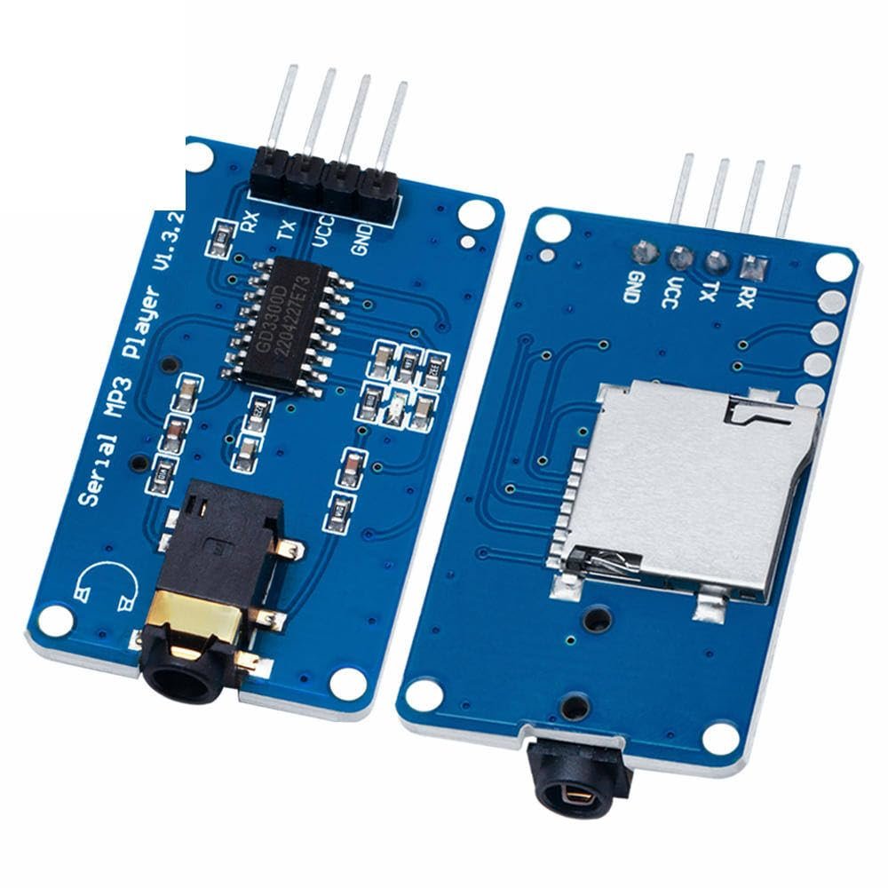 1PCS YX6300 YX5300 UART Control Serial Module MP3 Music Player Module for Arduino/AVR/ARM/PIC CF