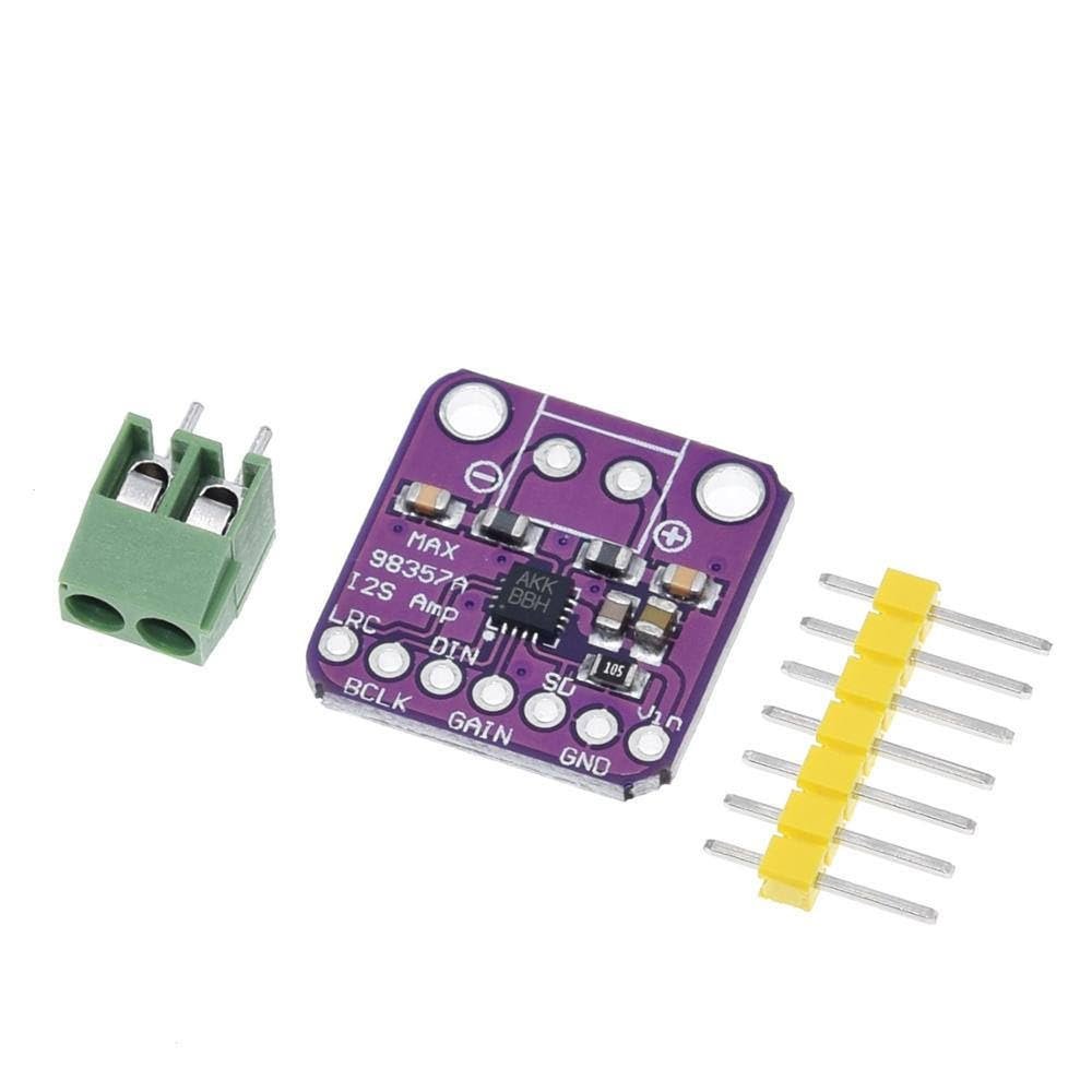 1PCS Max98357 3w Class D Amplifier Breakout Interface I2s Dac Decoder Module Filterless Audio Board for ES
