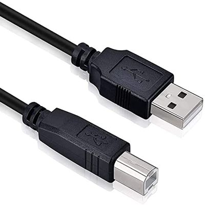 Beatch USB Data Cable PC Laptop Cord Lead for Fujitsu fi-6130z PA03630-B055 PA03540-B965 fi-6130C PA03540-B055 fi-6140C PA03540-B005 PA03540-E905 fi-6240 fi-6240C PA03540-B505 Scanner