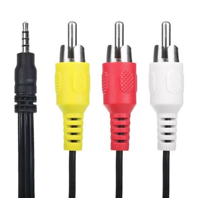Jantoy AV A/V Audio Video TV Cable Cord Lead Wire Compatible with Vixia FS30 Camcorder Camera