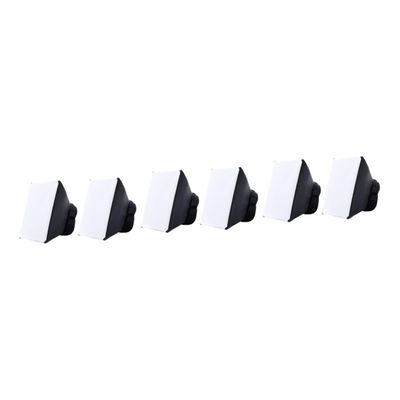 Gatuida 6pcs Portable Softbox Flash Diffuser for DSLR Camera Flash Softbox for Folds Flat
