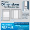 Adjustable Sliding Door Security Bar & Window Safety Bar, Durable Security Door Stopper for Apartment & Home Protection, Child Safety Lock & Works Great with Window Alarms  King Size  (2 Devices) view 2