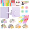 Sunmns Mini 12 Instant Camera Accessories Kit, Accessory Bundle Compatible with Instax Mini 12 Instant Camera, Include Case, Album, Stickers, Photo Frames, Paper Frame, Filters, Strap (Purple) view 1