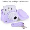 Sunmns Mini 12 Instant Camera Accessories Kit, Accessory Bundle Compatible with Instax Mini 12 Instant Camera, Include Case, Album, Stickers, Photo Frames, Paper Frame, Filters, Strap (Purple) view 2
