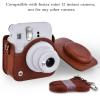 Sunmns Mini 12 Instant Camera Accessories Kit, Accessory Bundle Compatible with Instax Mini 12 Instant Camera, Include Case, Album, Stickers, Photo Frames, Paper Frame, Filters, Strap (Brown) view 2