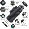 80x100 High Definition Monocular Telescope with Smartphone Holder & Tripod,Adults High Powered Monocular Telescope for Bird Watching,Hunting,Hiking,Traveling,Concerts view 2