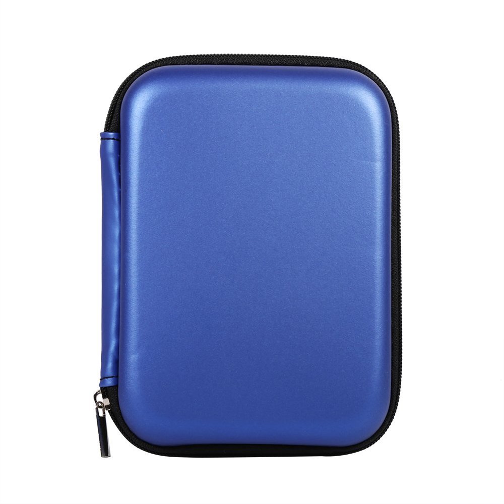 SD Card & USB Flash Drive Case, EVA Material, Lightweight Cable Organizer Pouch, Versatile Digital Accessories Bag, Ideal for Commuters ()