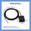 Anina 8 Ft Sirius XM Satellite Radio Antenna for XM Sirius Radio Receiver with Magnetic for Lynx Edge MiRGE XMp3 Inno AirWare XMp3i Xpress Onyx XR9, 4FT Fakra Z Female to SMB Connector Adapter Wire view 4