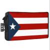 4th of July Outdoor TV Cover 50 Inch Puerto Rico Flag TV Enclosure Independence Day Star Red Stripes Blue Patriot TV Covers for Outside Holiday TV Display Screen Protector with Remote Control Pocket view 1