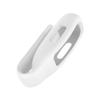 HYWRDYB (2 Pack) Clips Compatible with Fitbit Inspire 3/Inspire 2,Replacement Solid Color Silicone Clips with Steel Sheet for Fitbit Inspire 2/Inspire 3/Ace 3 Fitness Tracker (Black+White) view 3