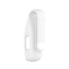 HYWRDYB (2 Pack) Clips Compatible with Fitbit Inspire 3/Inspire 2,Replacement Solid Color Silicone Clips with Steel Sheet for Fitbit Inspire 2/Inspire 3/Ace 3 Fitness Tracker (Black+White) view 4