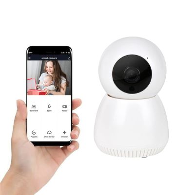 CENGNIAN 1080P WiFi Wireless Security Cameras, 2.4G WiFi Dome Camera, Baby Monitor Dog Cameras for Home Security, 2-Way Audio Night Vision, Video Playback, Security Camera SD Cards up to 128 GB