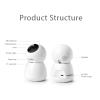 CENGNIAN 1080P WiFi Wireless Security Cameras, 2.4G WiFi Dome Camera, Baby Monitor Dog Cameras for Home Security, 2-Way Audio Night Vision, Video Playback, Security Camera SD Cards up to 128 GB view 4