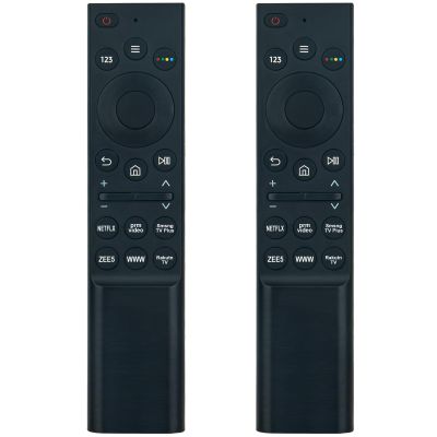 (2 Pack) Replacement Remote Control Infrared TV Commander Compatible with Samsung Frame/Neo QLED UHD Smart TV QN85, QN98, QN32, QN43, QN50, QN55, QN65, Q60A, Q80A, QN75, Q70A, QN90A, QN85LS, QN75LS