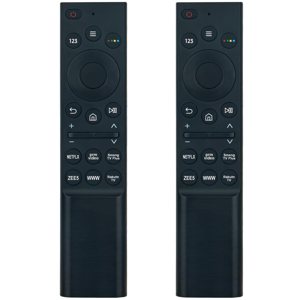 (2 Pack) Replacement Remote Control Infrared TV Commander Compatible with Samsung Frame/Neo QLED UHD Smart TV QN85, QN98, QN32, QN43, QN50, QN55, QN65, Q60A, Q80A, QN75, Q70A, QN90A, QN85LS, QN75LS