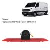 Vomeko High Mount Brake Light Camera - Backup Camera for F-ord T-ransit 2014-2018 with 170 Wide View Angle and IP67 Waterproof Rating view 2