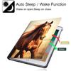 Case for iPad 9th / 8th / 7th Generation (2021/2020/2019) 10.2 inch/iPad Air 10.5" 2019 / iPad Pro 10.5", Leather Smart Cover with Auto Wake/Sleep, Horse view 4