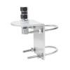 Universal Aluminum Heavy Duty Antenna Mount, Outdoor Antenna Pole Mast Mount Bracket with U-Bolts and CB Adapter for 3/8-24 Stud Cellular Trucker Antenna (10MM Center of Hole) view 1