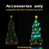 BrickBling LED Light Compatible with Lego Christmas Tree Building Kit,Christmas Dcor Lights Compatible with Lego 40573, Creative Lighting Kit-Not Included The Model view 3