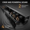 RIOWOIS Sound Bars for Smart TV, 31-in Bluetooth TV Soundbar Speakers with HDMI-ARC, Optical AUX Connection, Crisp Sound and Easy Setup, Detachable Surround Sound System for TV, PC, Projector. view 2