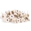 KADS 10Pcs Nail Buffer Wheels Buffing and Polishing Wheel for Rotary Drill Tools White,3mm Mandrel for Hand ans Foot Care view 2