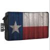 Anoreya Western Texas Star Outdoor TV Cover for 40 to 43 Inch Outside Flat Screen TV Cover - 600D Waterproof and Weatherproof TV Cover, Retro Blue White Red Wood Dustproof TV Display Protectors view 1