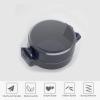 2 Pack Door Safety Deadbolt Lock for Kids,Child Proof Deadbolt Lock, Large Size Deadbolt Child Safety Lock Cover Fits Most Deadbolt (Black) view 2