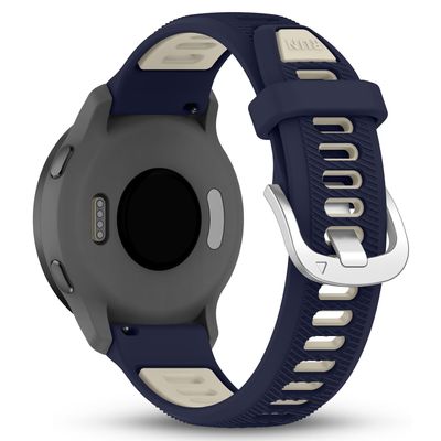 Bolesi 20mm Silicone Watch Bands Compatible with Garmin Venu sq/Venu/sq 2/Venu 2 Plus/Vivoactive 3/3 Music/Vivoactive 5,Quick Release Soft Waterproof Strap for Garmin Forerunner 245/55/253 Music Men