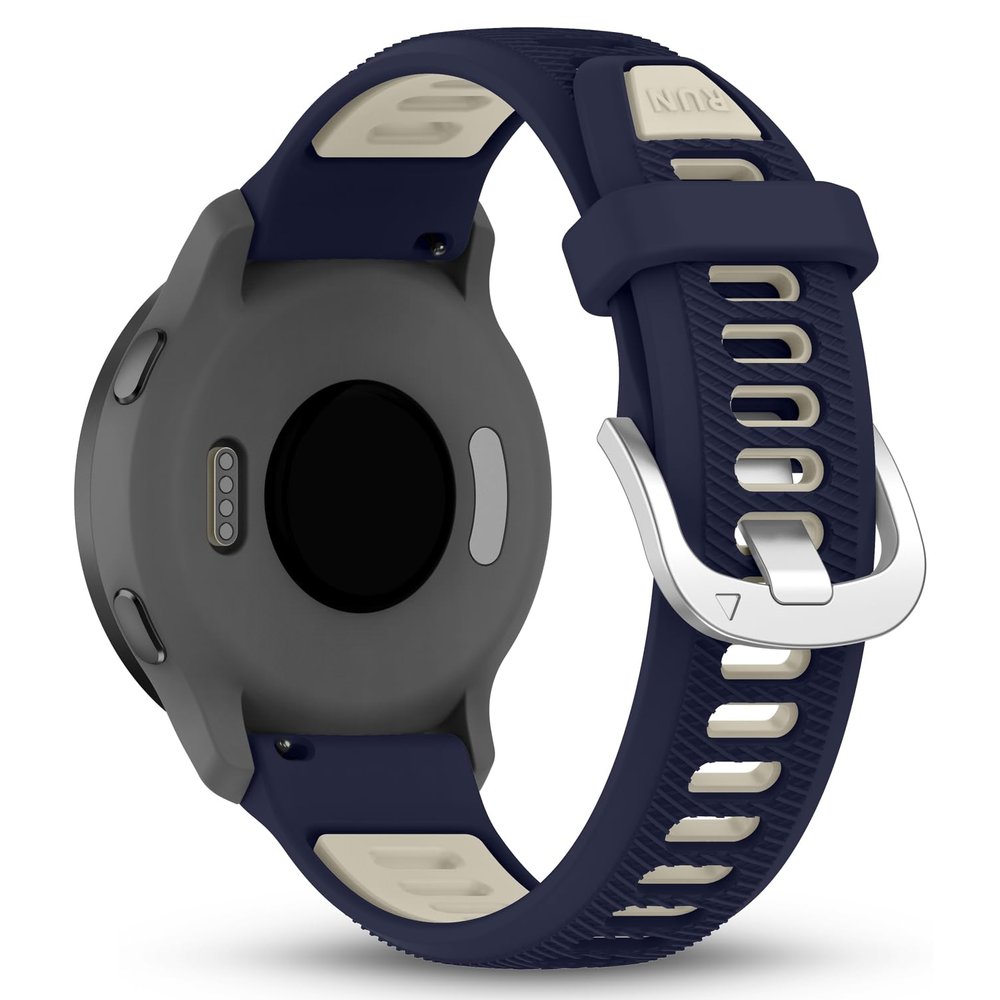 Bolesi 20mm Silicone Watch Bands Compatible with Garmin Venu sq/Venu/sq 2/Venu 2 Plus/Vivoactive 3/3 Music/Vivoactive 5,Quick Release Soft Waterproof Strap for Garmin Forerunner 245/55/253 Music Men