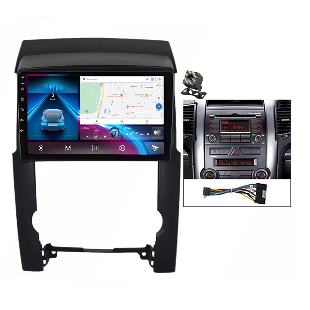 10" Car Radio Multimedia Player for Kia Sorento 2 XM 2009-2012 Android 12 Car Stereo Autoradio with Navigation GPS Carplay Bluetooth FM 4G WiFi SWC+Backup Camera,TS18/2+32G/A