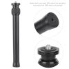 JEOZBM Tripod Extension Rod, 2 Section Camera Center Column Extension, Telescopic Extender Tube with 1/4in 3/8in Screw, for Photography Video view 2