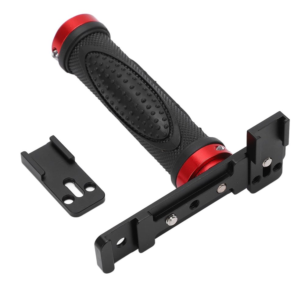 Camera Handle Grip Mount, Handlegrip Camera Stabilizer, 1/4 Inch Camera Handle Grip Support Mount for Cameras LED Light Phone